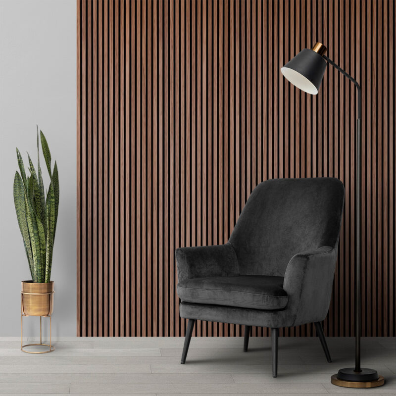 پنل چوبی با روکش چوب راش مدل Brown Beech