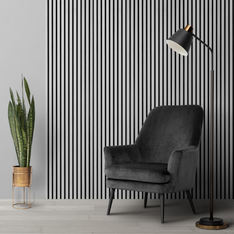 پنل چوبی با روکش چوب بلوط مدل White Oak