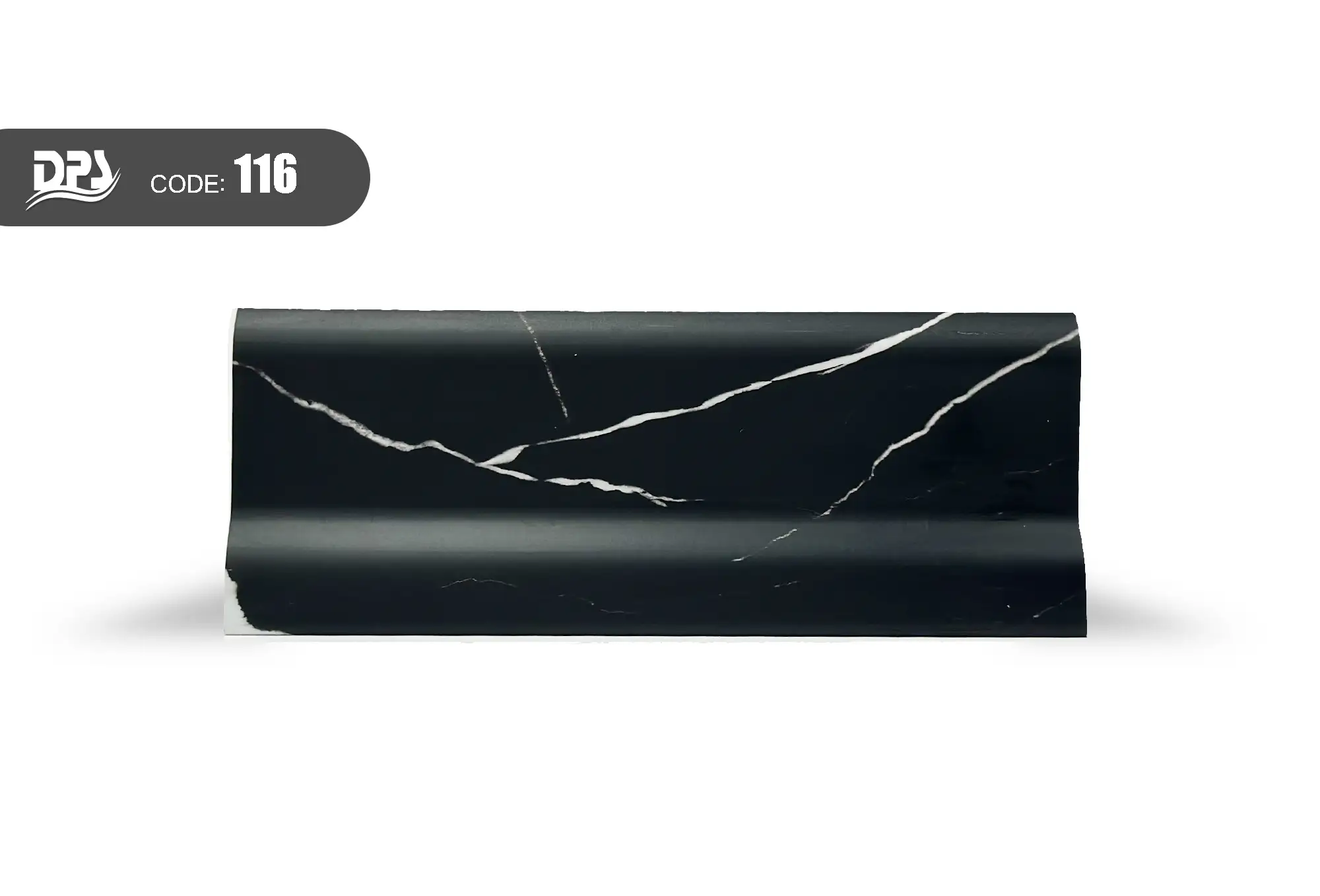 قرنیز PVC روکشدار کد 116